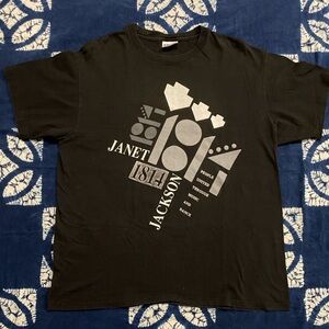 Janet Jackson Rhythm Nation 1990 Tour T-shirt size XL